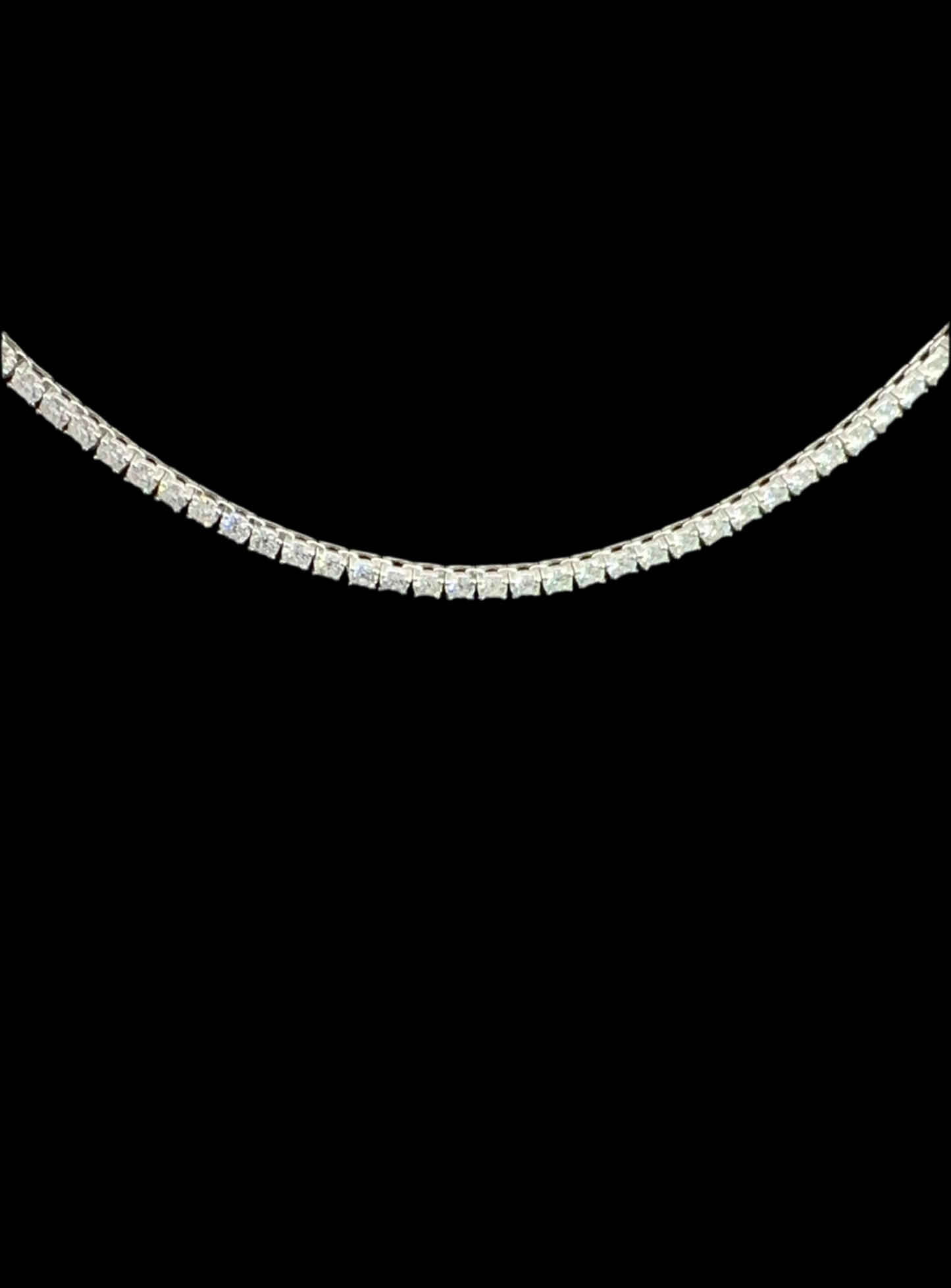 Moissanite 2mm Tennis Chain
