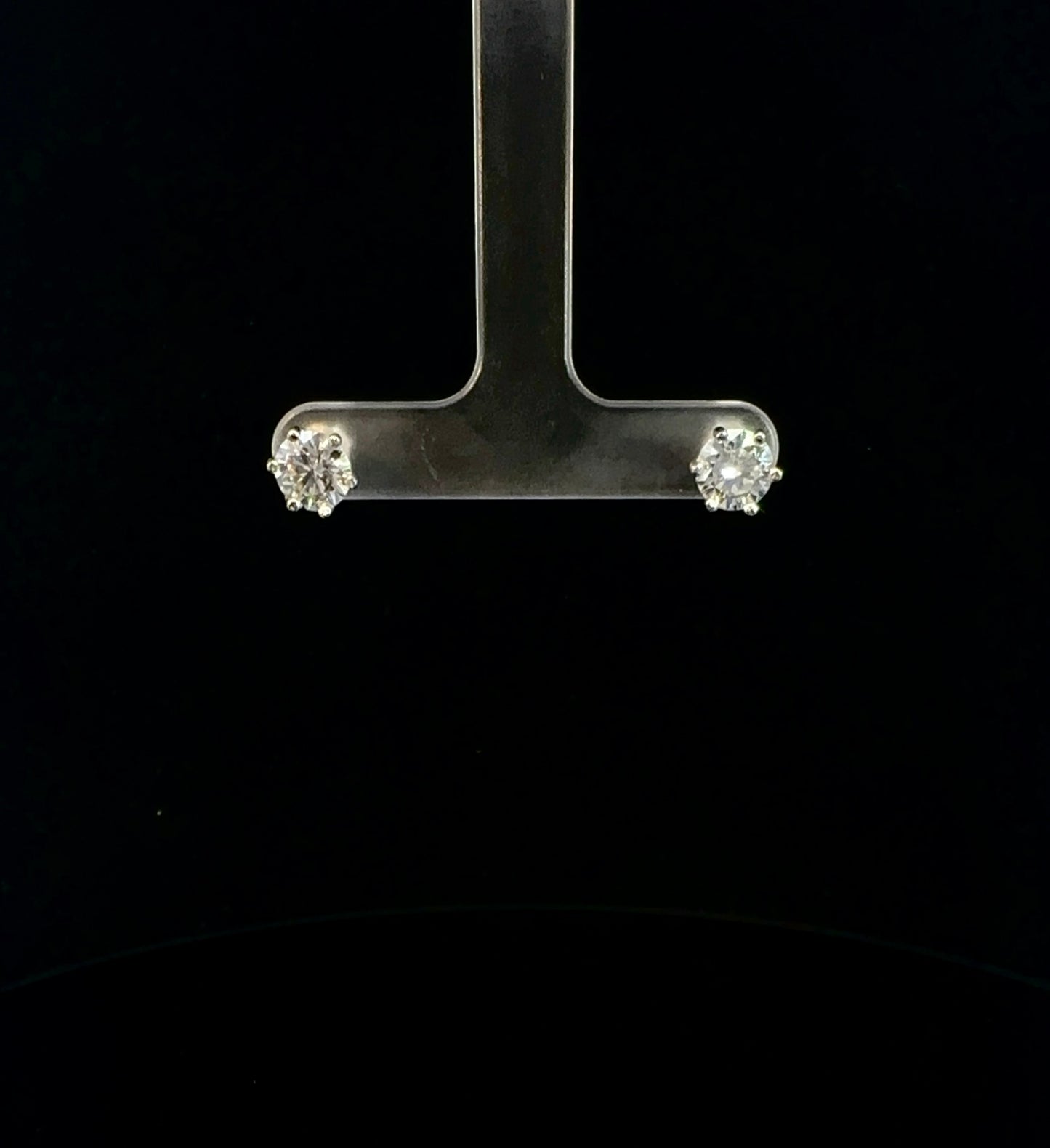 Moissanite "6 Prong" Earrings