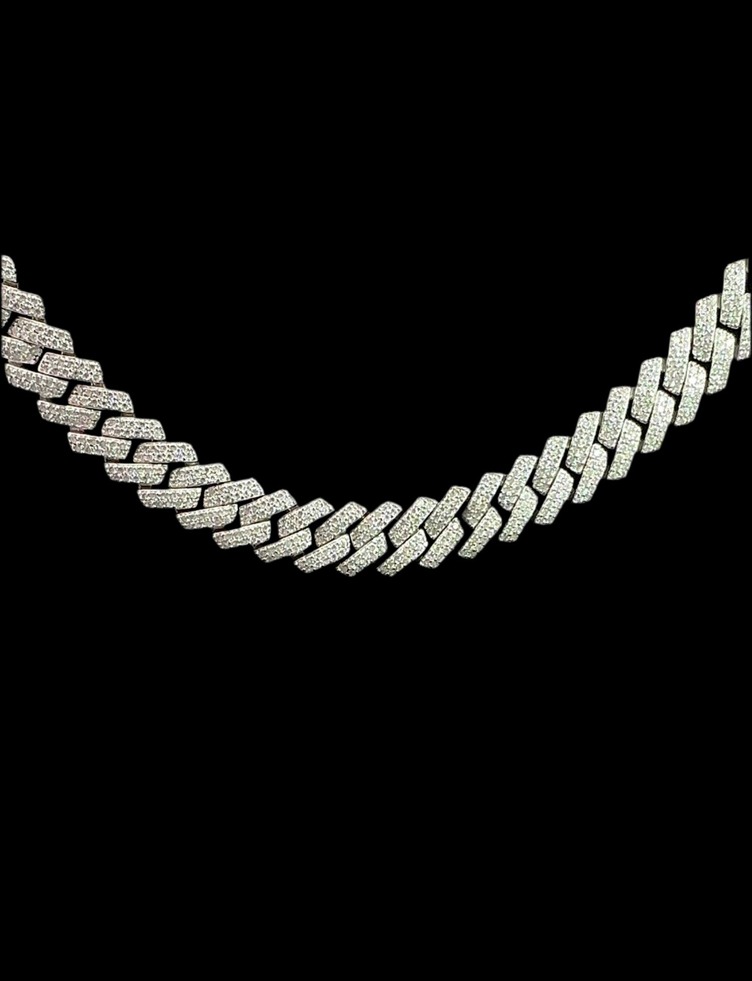 Moissanite Cuban Chains